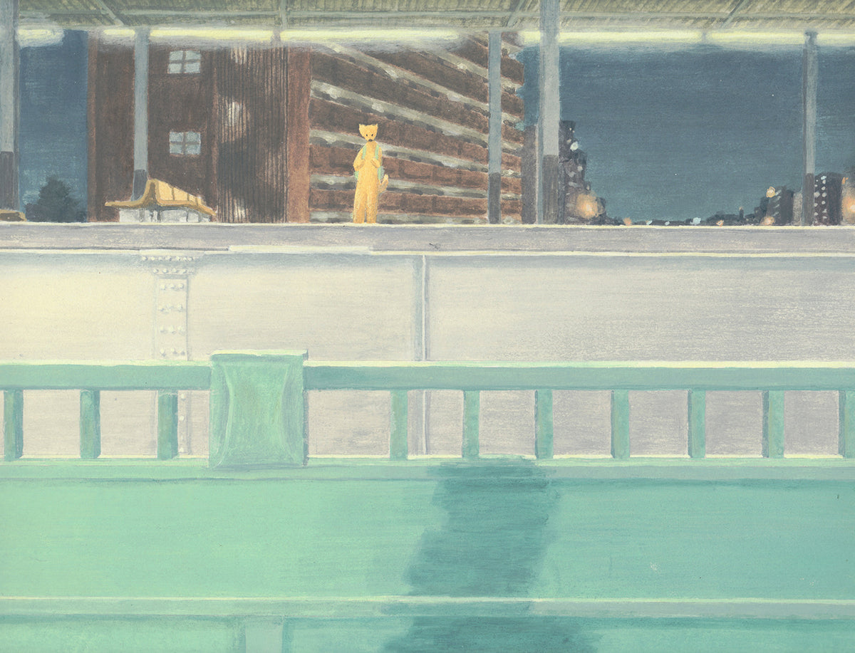 対岸,個展「地平線」(2022),竹浪音羽