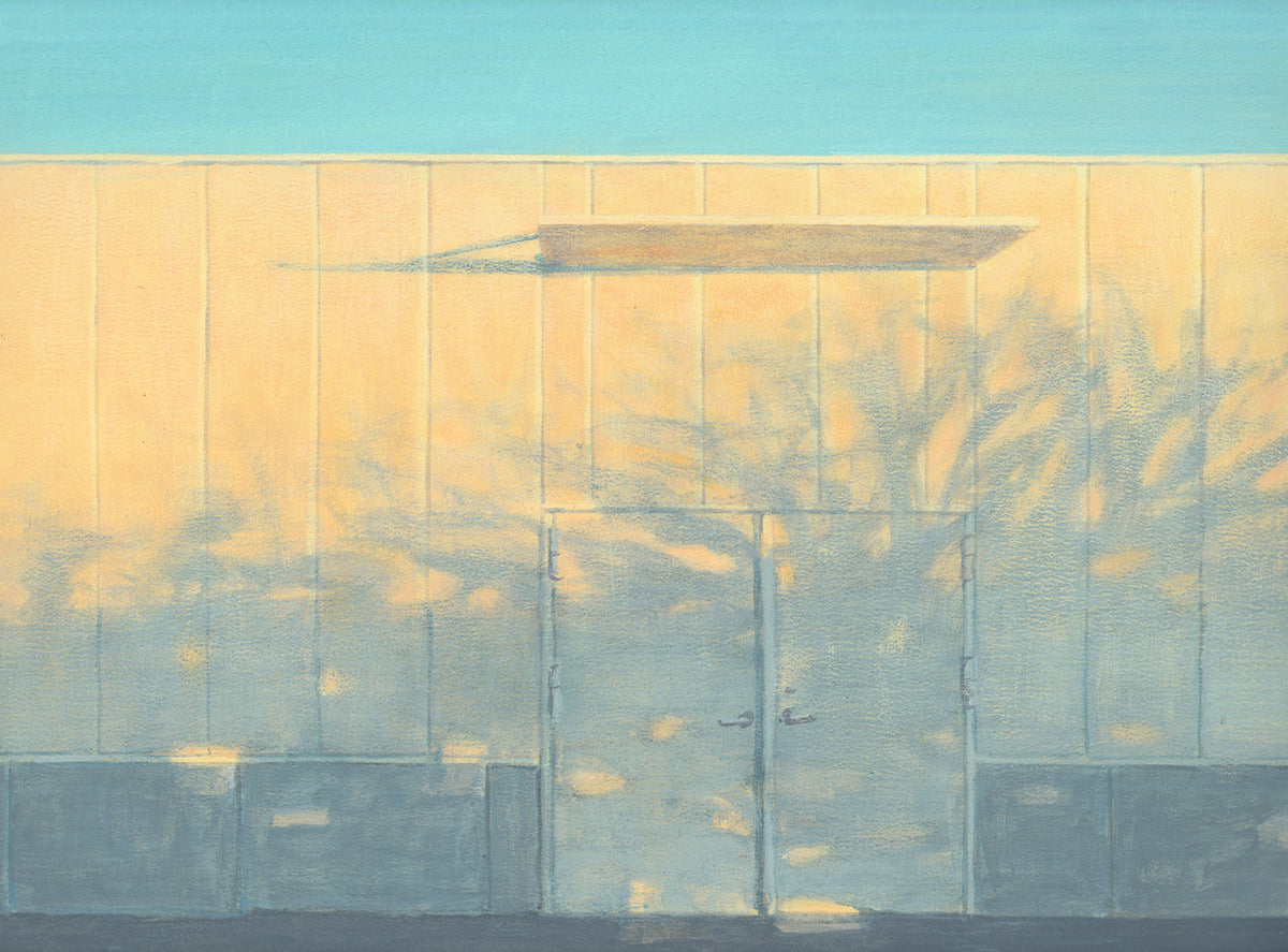 朝,個展「地平線」(2022),竹浪音羽