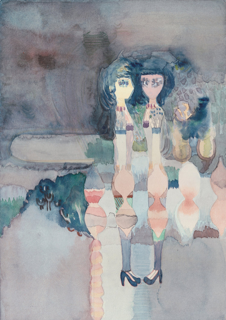 【 Yoshimi Ide 】Blend in with the fence