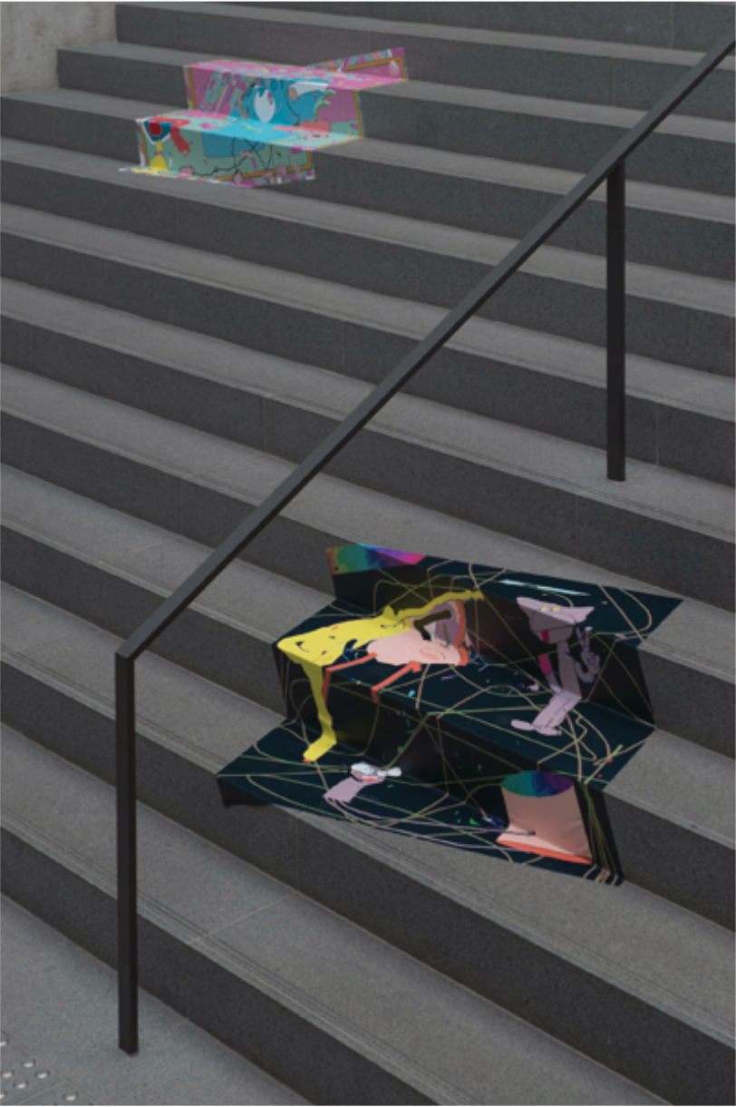 Hiroyuki Nisougi — Message from the Curators 2012: Painters Now, Hyogo Prefectural Museum of Art, 2012. Photo: Tsunemasa Omote.
