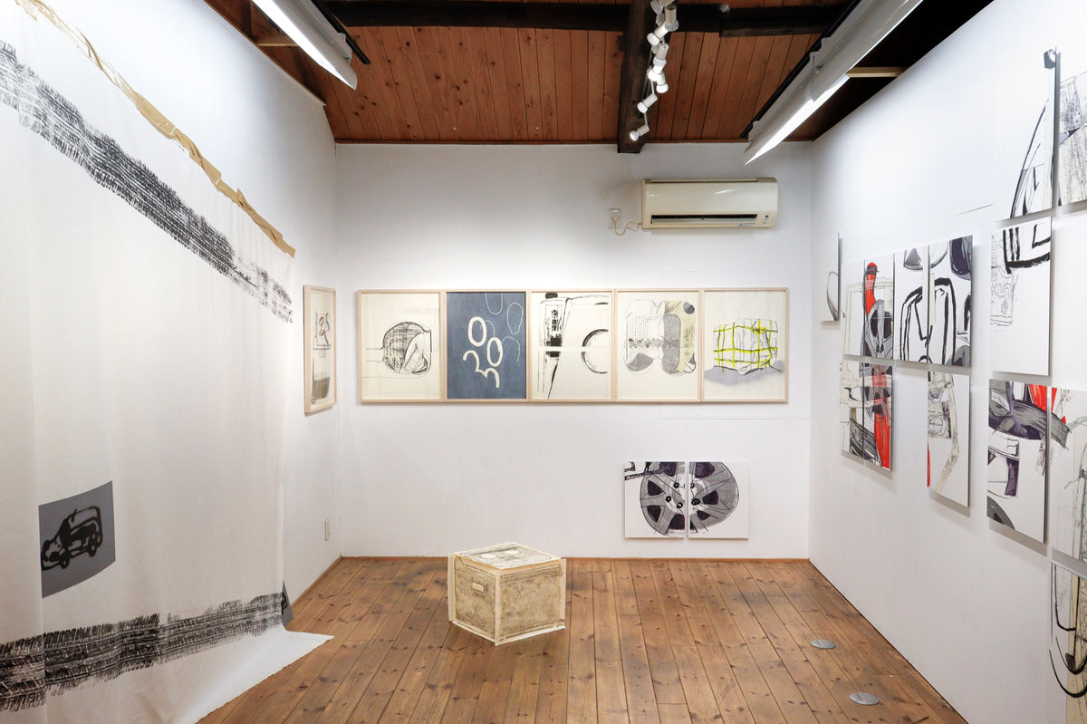 個展「hit-and-miss」展示風景 1｜2024