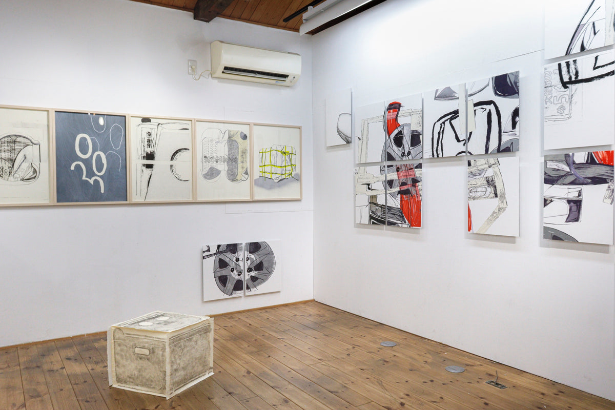 個展「hit-and-miss」展示風景 2｜2024
