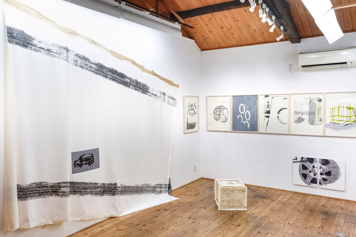 個展「hit-and-miss」展示風景 3｜2024