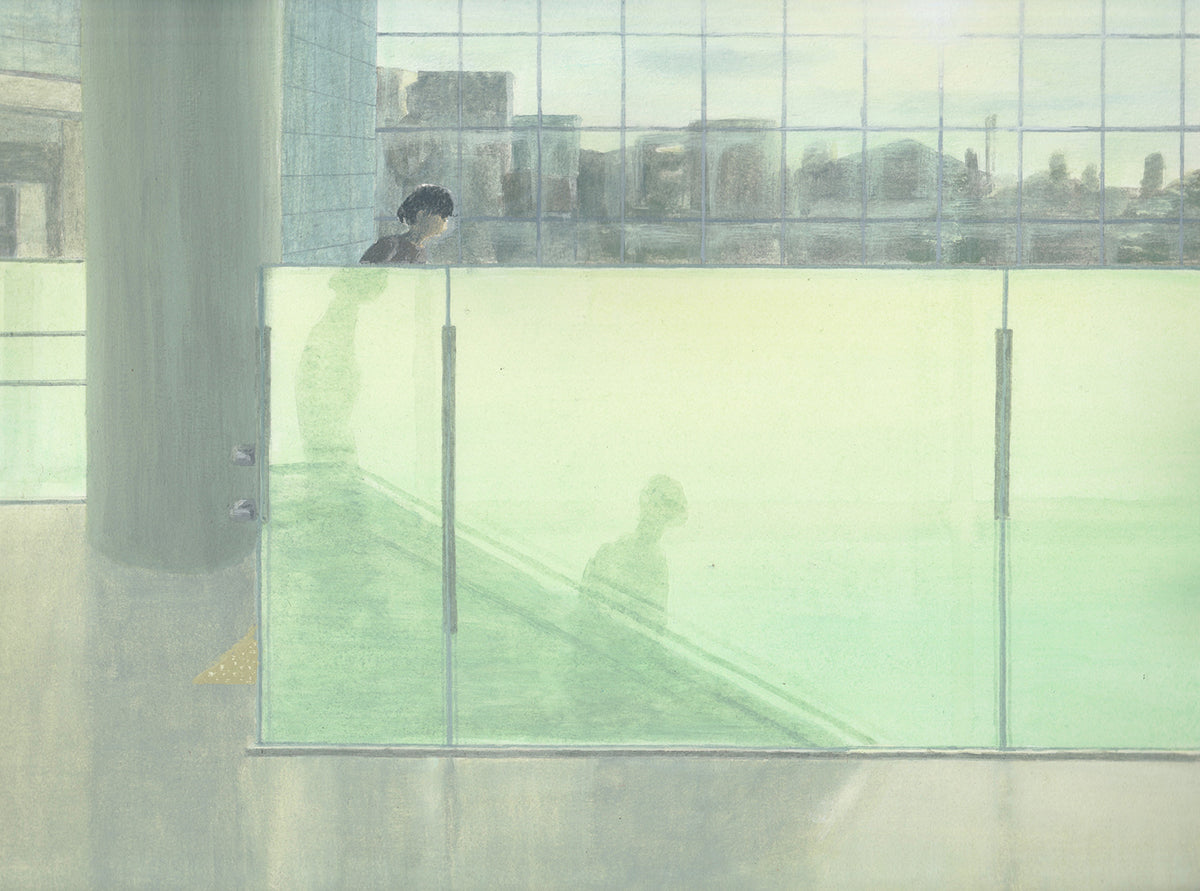 半透明,個展「地平線」(2022),竹浪音羽
